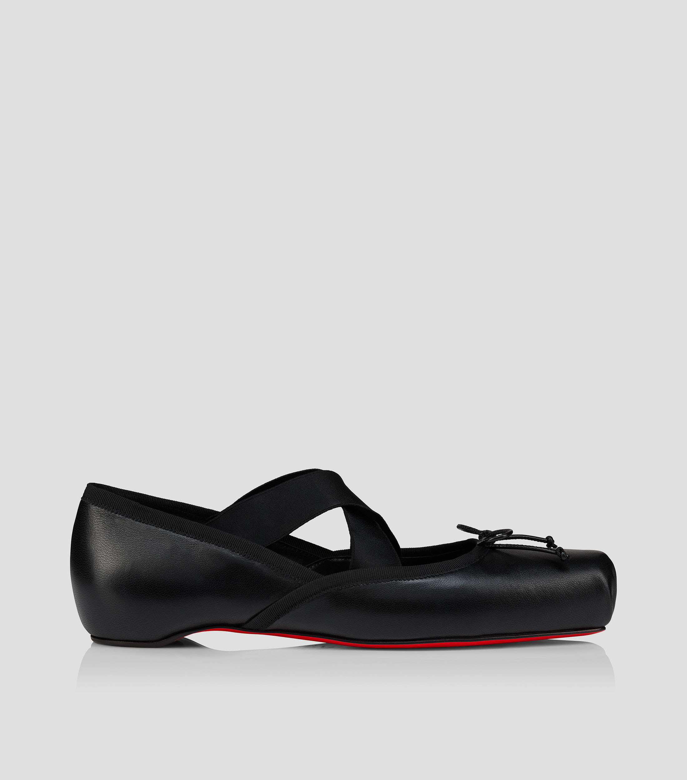 Flats Cassiasticina Negro en Piel Mujer